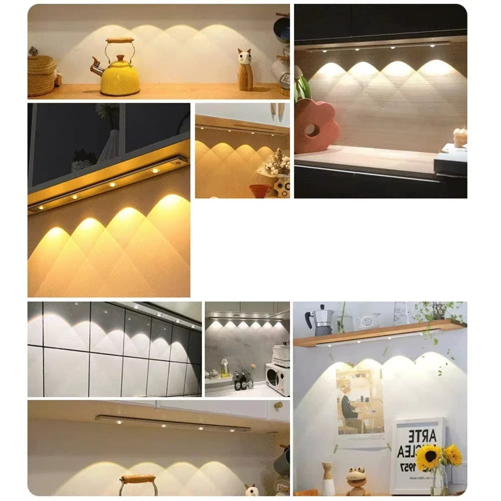 Lumilane motion sensor cabinet light