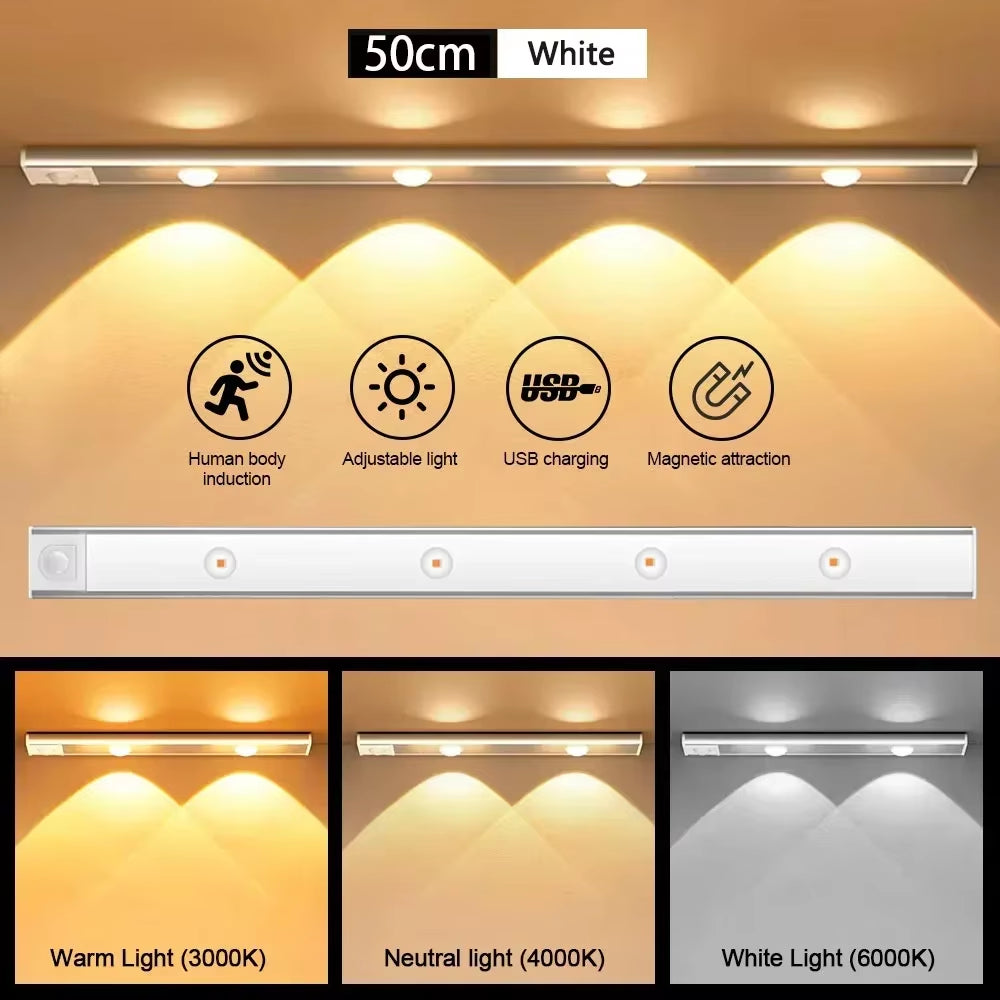 Lumilane motion sensor cabinet light