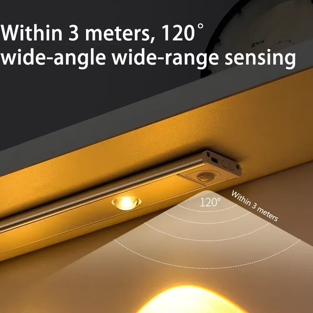 Lumilane motion sensor cabinet light