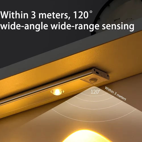 Lumilane motion sensor cabinet light